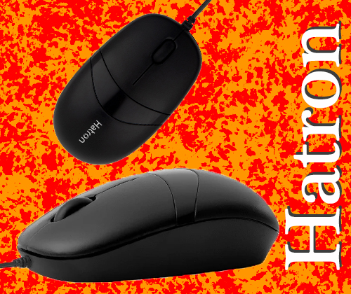 ماوس با سیم هترون مدل HM350SL